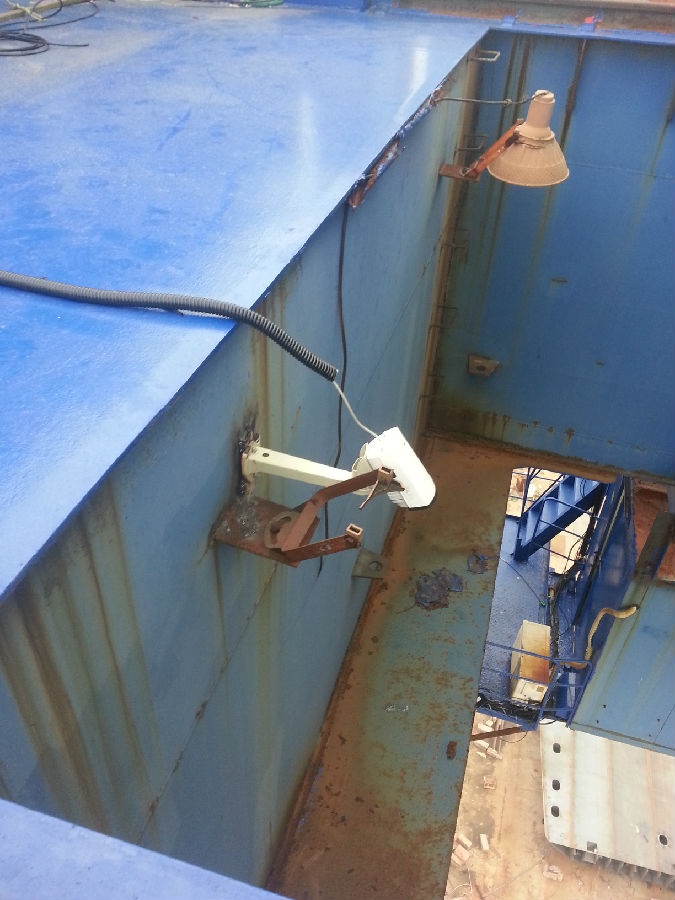 宁波某造船厂大型门机安全监控管理系统安装实施二